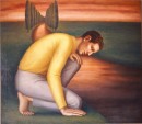 Aurelio Bulzatti narciso,cm 100x120, 1998