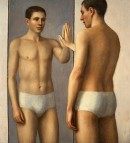 Aurelio Bulzatti introspezione,cm100x90, 2003